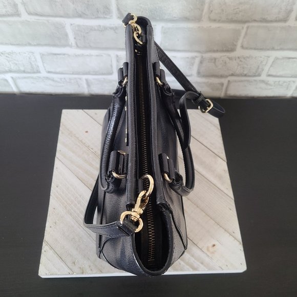Kate Spade New York Leather Camryn Wellesley Shoulder Crossbody Purse Black - Picture 11 of 12